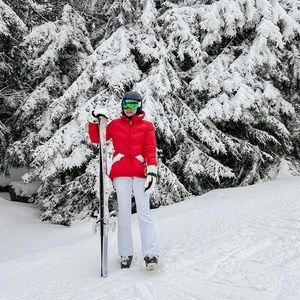 Perfect Moment Ski Duvet Down Jacket RED